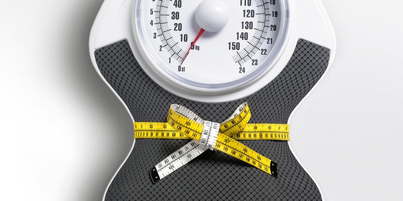 فقدان الوزن نتيجة على المقاييس