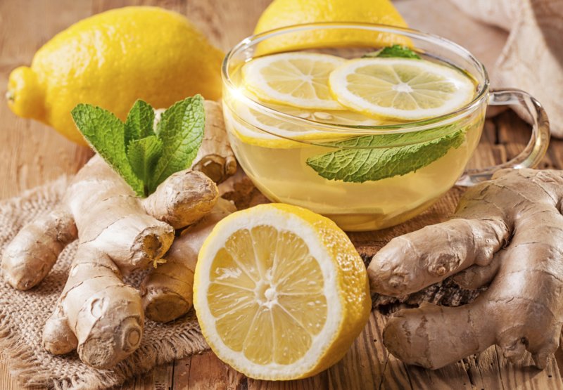 Thé au citron et gingembre pour perdre du poids