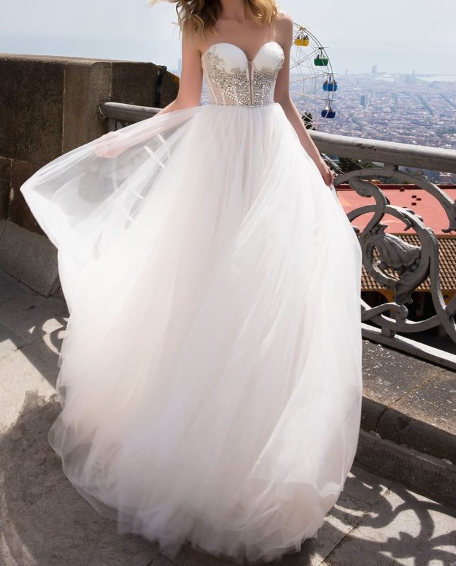 فستان زفاف إيدا توريز كارير