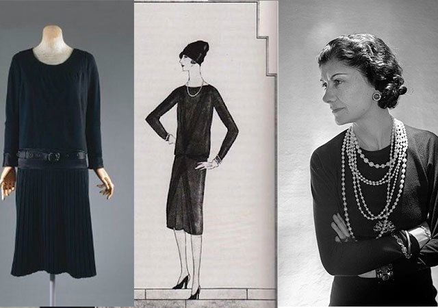 Originele jurk en Coco Chanel