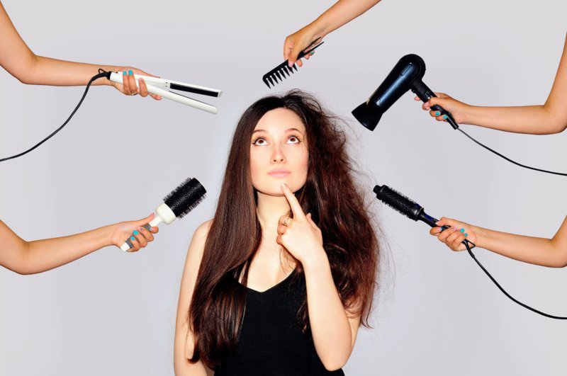 Prevencija nuo plaukų sekcijos