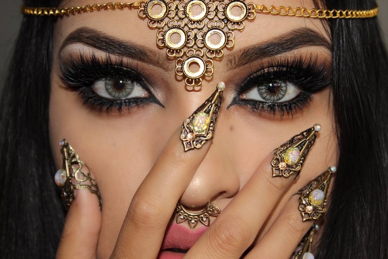 Arabský make-up