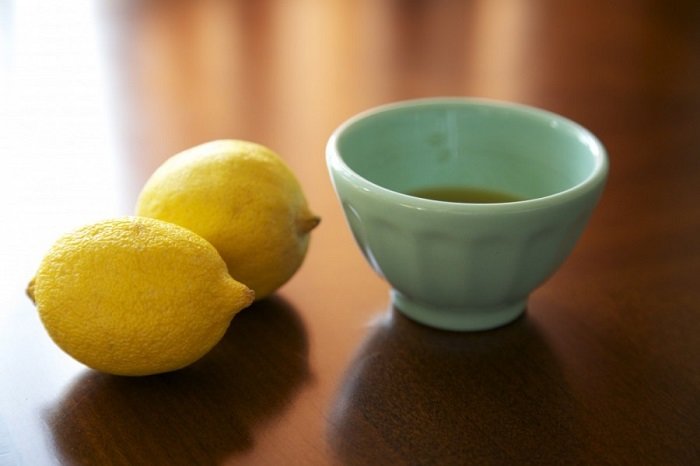قناع زيت الزيتون وزيت الليمون