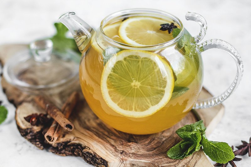 Mėtų medaus gabaliuko receptas su citrina