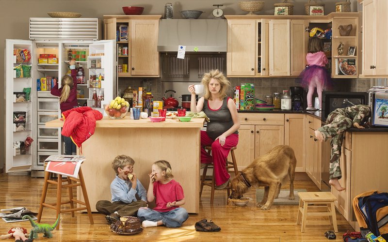 Častá chyba ženy: vezměte si všechny domácí práce