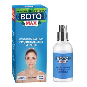 BOTO MAX - Crèmespray met Botox-effect