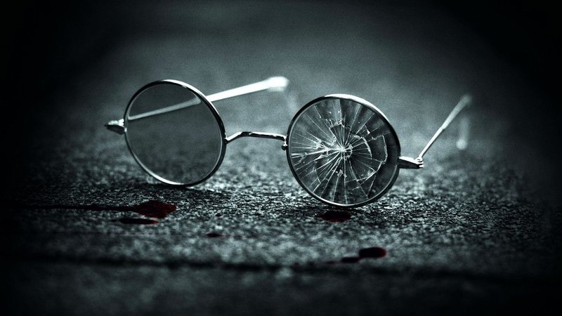 Ødelagte briller i en drøm