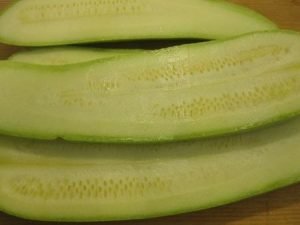 Courgettes au fromage