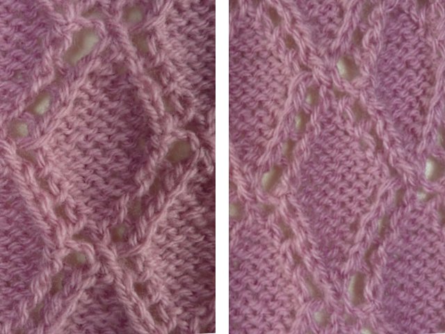 Aiguilles à tricoter Aran: schémas avec description