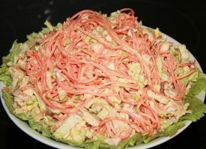 Koreai sárgarépa saláta