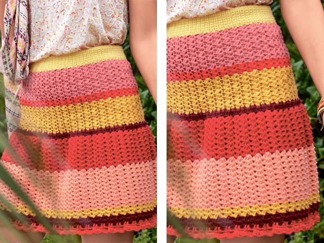Как да плетете плетена пола за жена и момиче?