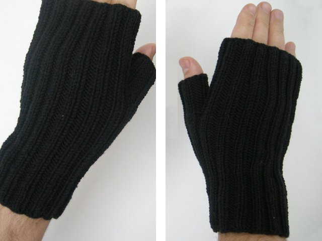 Comment tricoter des mitaines avec des aiguilles à tricoter?