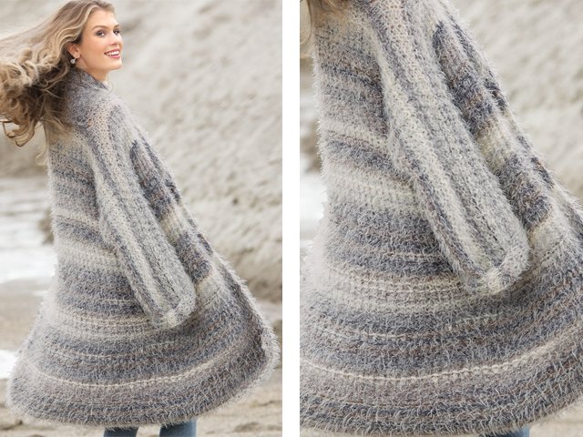 Cum să tricotăm un palton cu ace de tricotat?