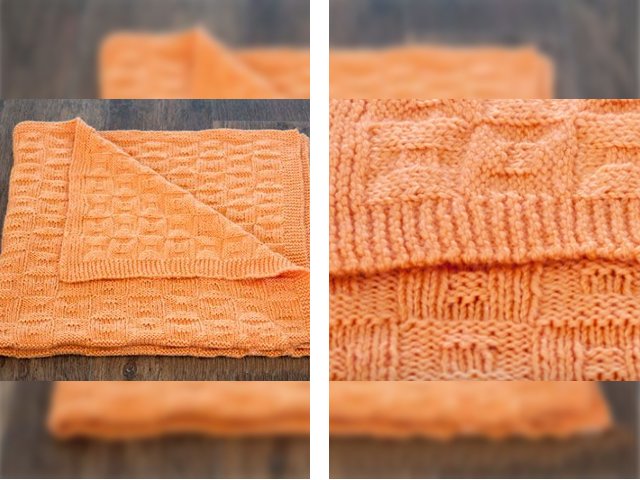 Comment tricoter un plaid