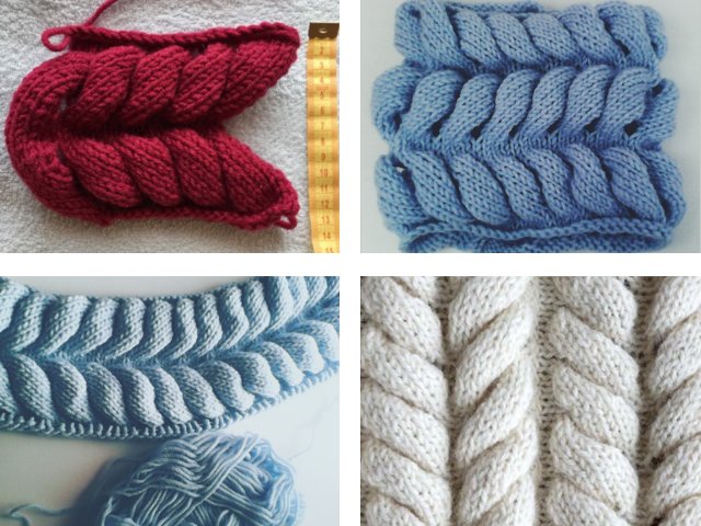 Cum să tricotăm un spikelet asiatic cu ace de tricotat?