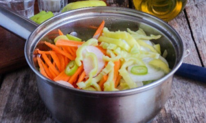 Squash coreean de iarnă cu condiment pentru morcovi