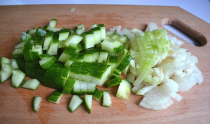 Salată de somon din conserve