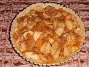 Ciasto z dyni z jabłkami