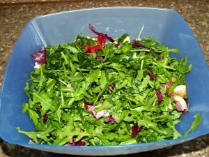 Tunfisk og ruccola salat
