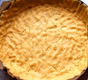 Tarte au fromage cottage aux bleuets
