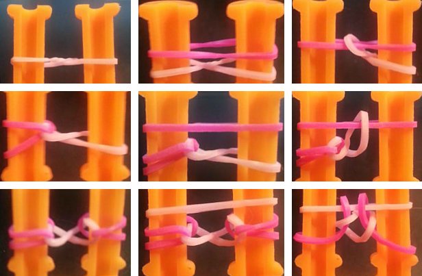 Cách dệt vòng tay kẹo cao su: hướng dẫn bằng hình ảnh và video