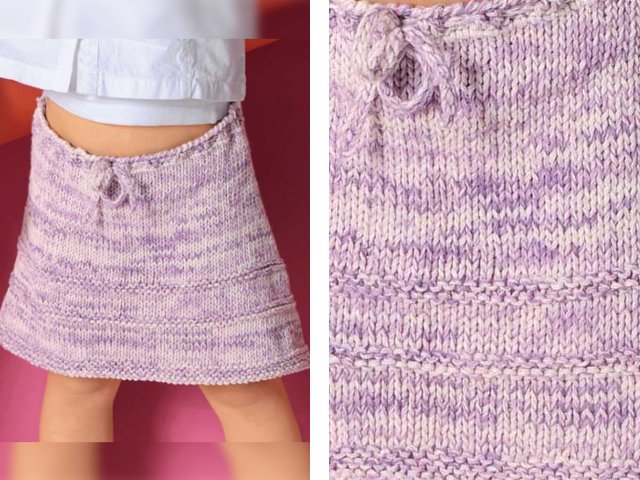 Comment tricoter une jupe