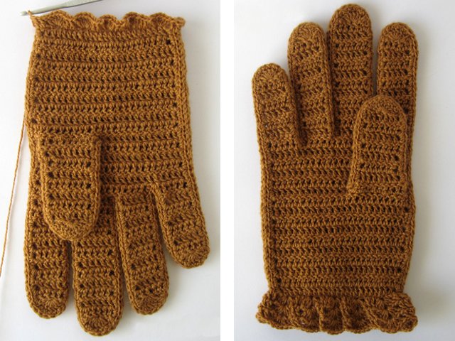Comment crocheter des gants?
