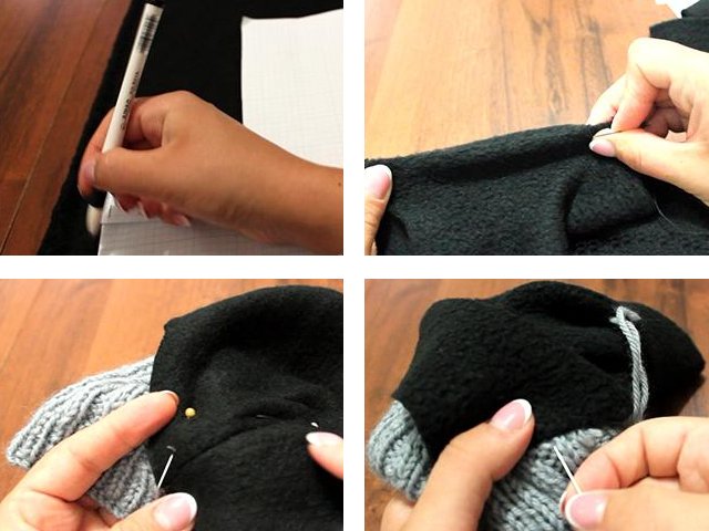 Hvordan strikke hatte med strikkepinner: diagram og beskrivelse