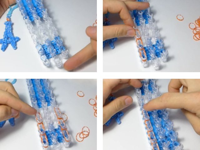 Figurky z gumičky: tkaní na praku a tkalcovském stavu