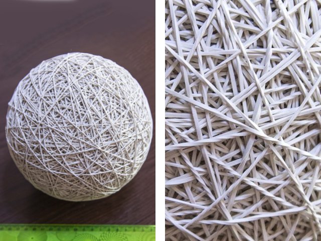 Фигури, изработени от гумени ленти: тъкане на прашка и стан