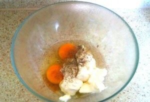 Placinta cu ceapa smantana cu oua