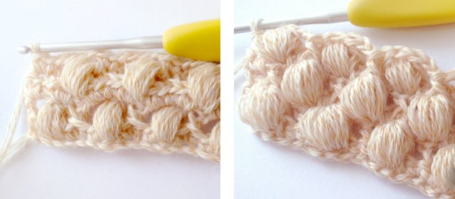 Модел на плетене на една кука: диаграма и описание