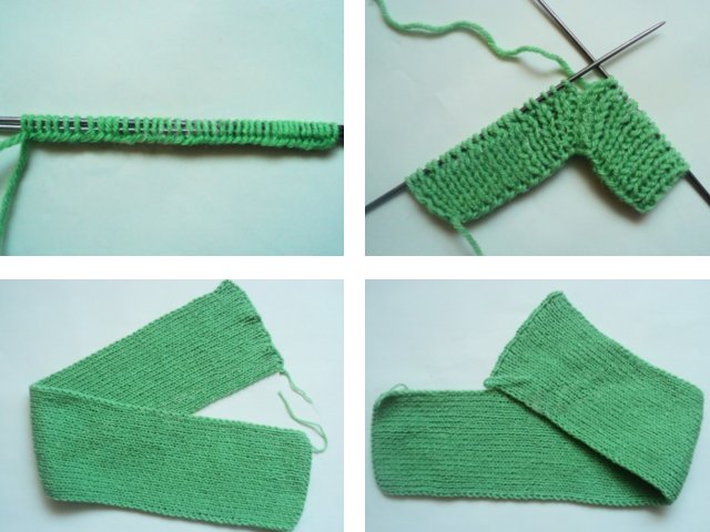Turban à tricoter avec aiguilles à tricoter: tutoriels photo et vidéo