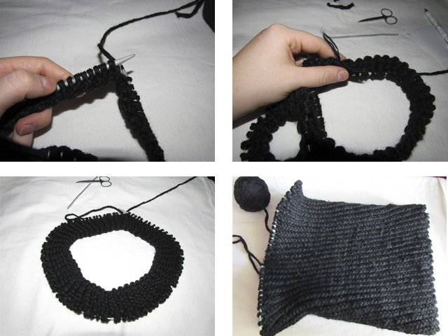 Jak robić na drutach snood za pomocą igieł do robienia na drutach: dla początkujących schematy z opisem