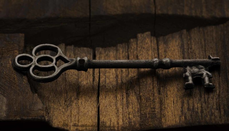 Antieke sleutel