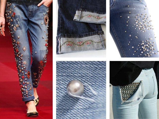 Làm thế nào để tạo lỗ và vết trầy trên quần jean?