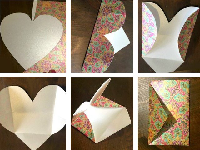 DIY-papieren enveloppen: foto's, video's, instructies