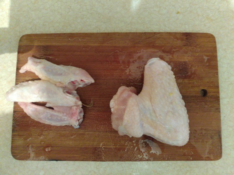 Příprava kuřecích křídel