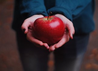 Spiski na jabłku dla miłości