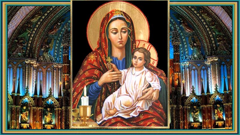 Slik ber du til Jomfru Maria