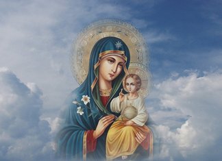 Modlitba „Zdravas Mária, Panna, Zdravas“