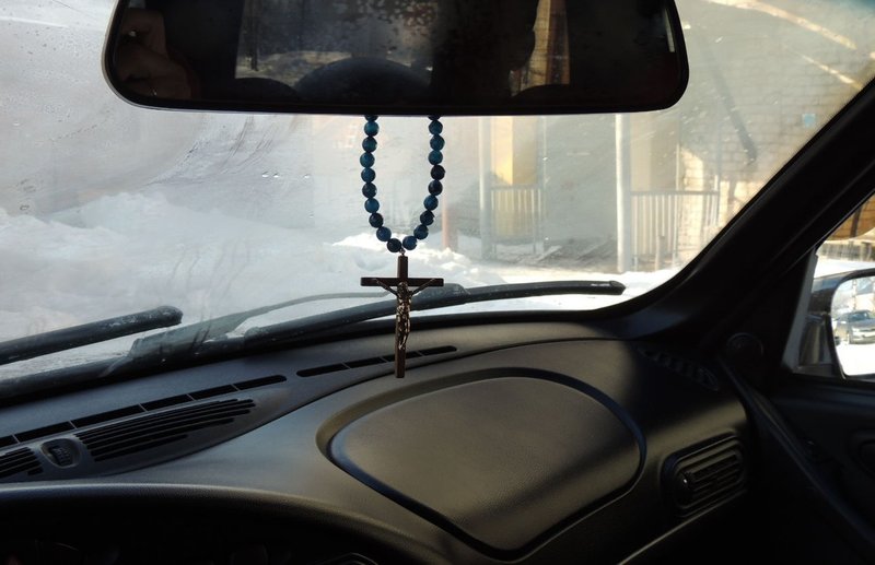 Modlitba na cestě za řidičem