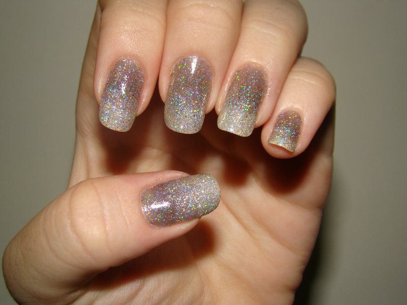 Glitter nagels