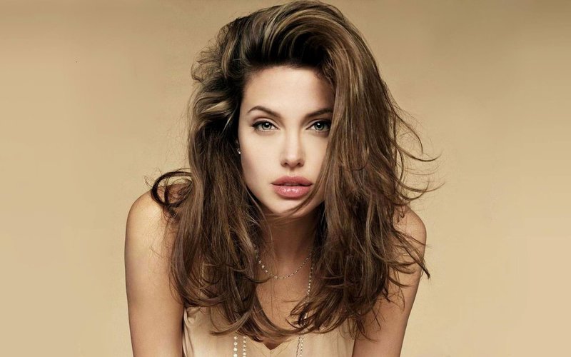 Portrett av Angelina Jolie