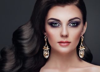 Kenmerken van make-up voor brunettes