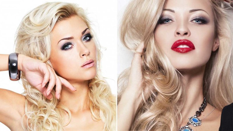 Options de maquillage des lèvres pour les blondes