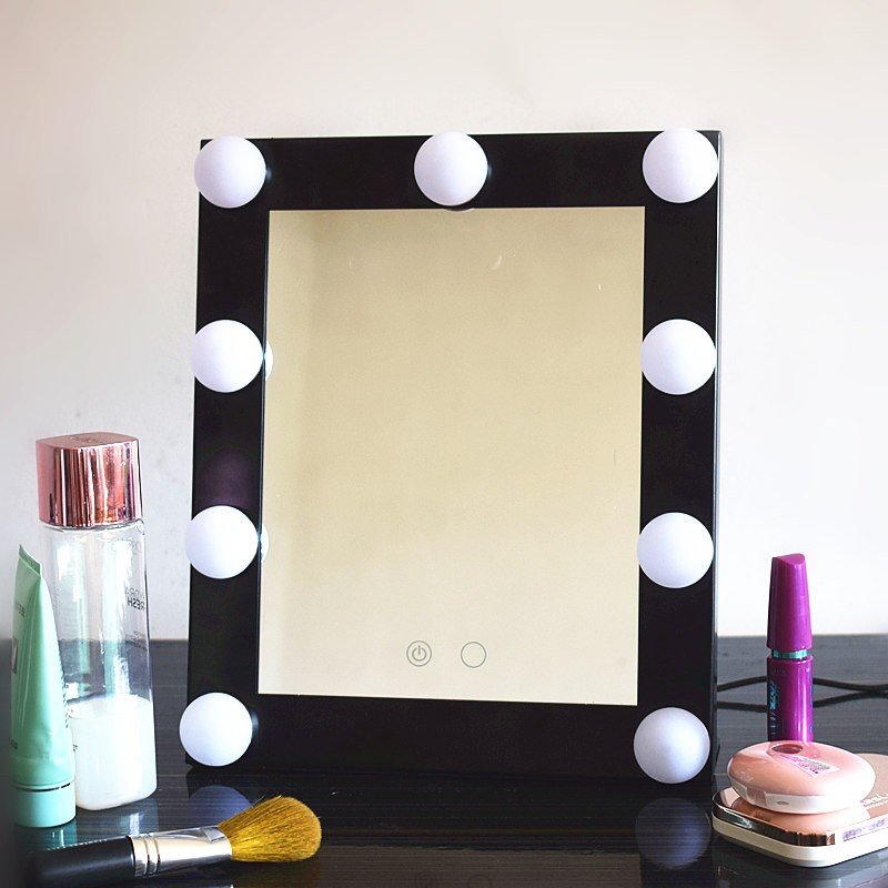 Makeup speil i forskjellige størrelser