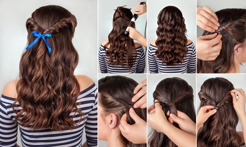 Hairstyle Fast Twist on Hair