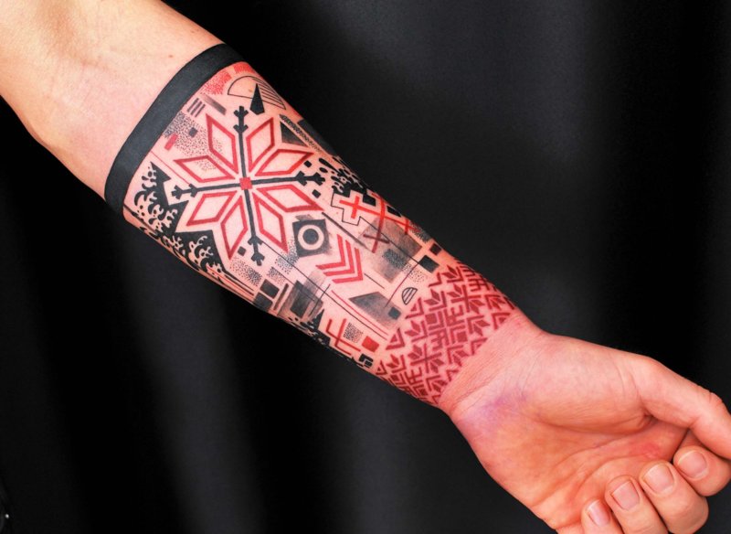 Słowiańskie amulety do tatuażu