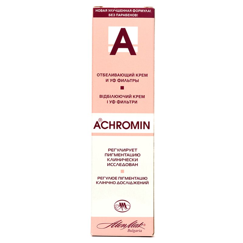 Crème achromine
